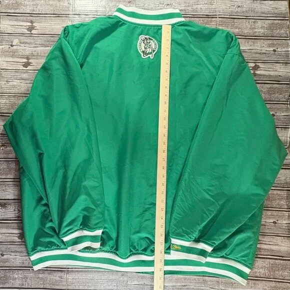 Mitchell & Ness Boston Celtics Varsity Jacket Hardwood Classics sz 60 4XL vintag - Picture 7 of 10